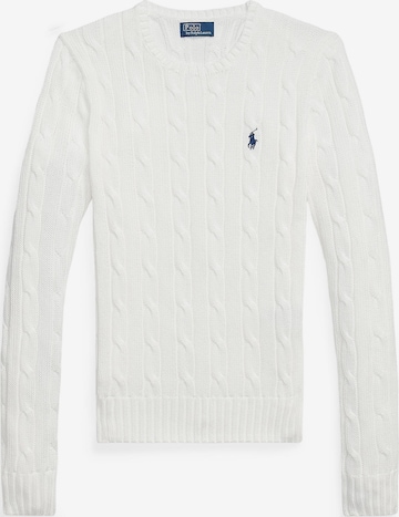 Pull-over Polo Ralph Lauren en blanc : devant
