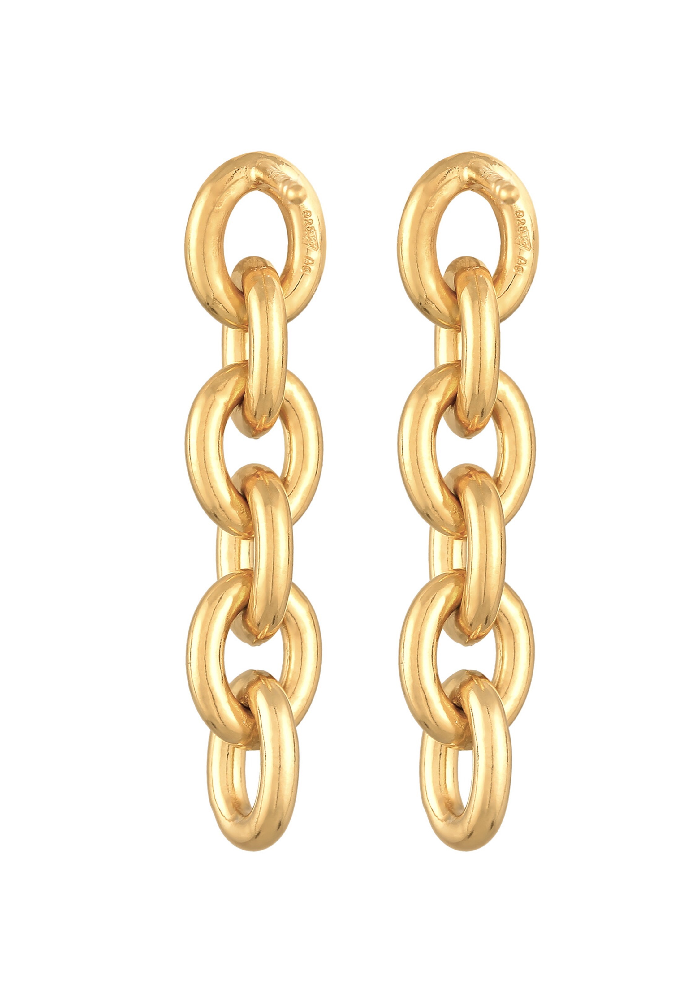 Boucles d'oreilles 'Chunky' ELLI en or