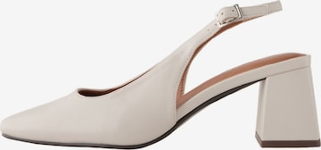 Next - Zapatos destalonado 'Forever Comfort' en blanco: frente
