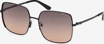 GUESS Sonnenbrille in Schwarz: Vorderseite