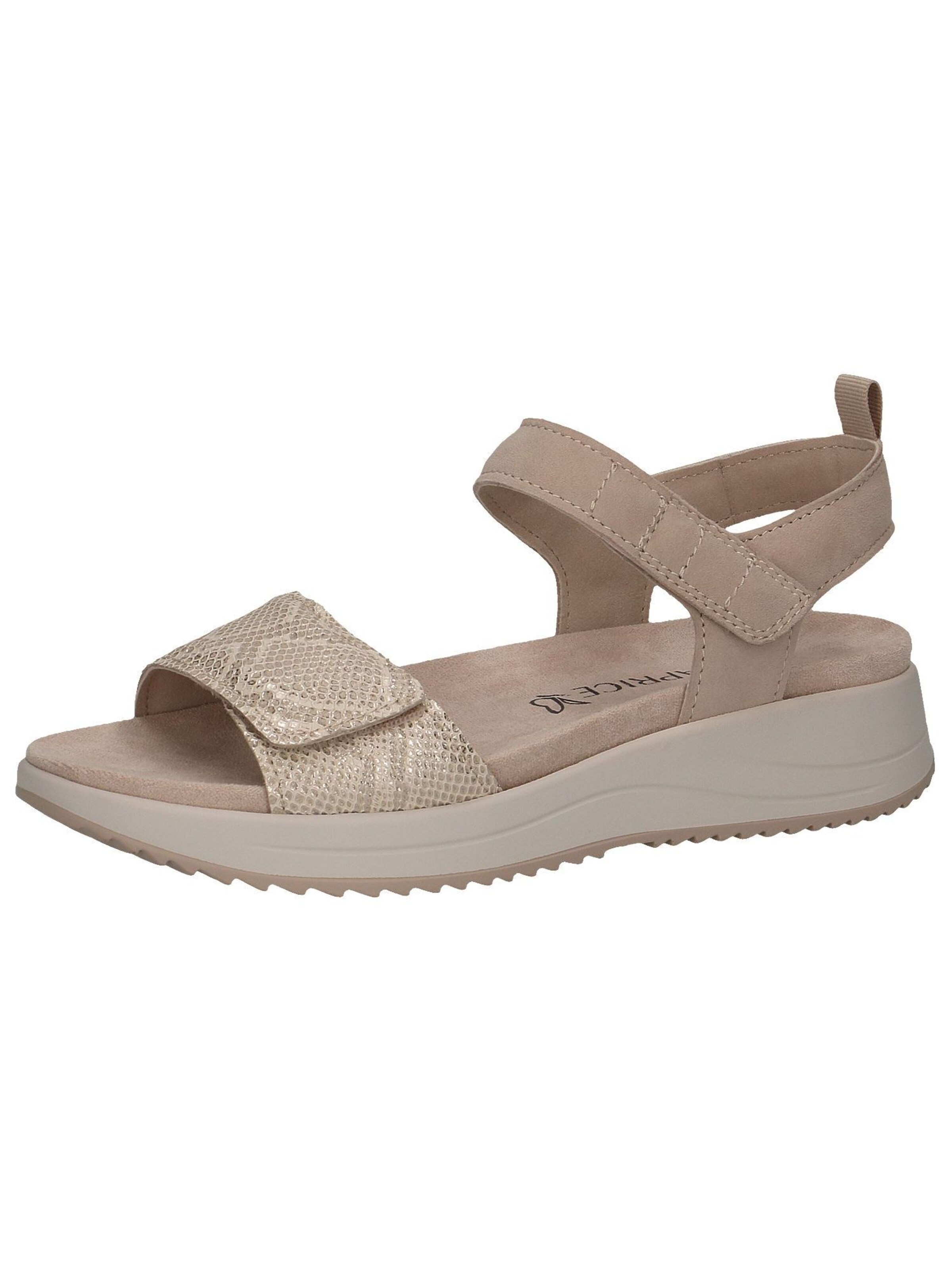 CAPRICE Sandale in Beige: Vorderseite