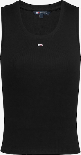Top 'Slim Tank' pe XXS Tommy Jeans pe negru, Vizualizare produs