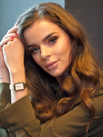 Montre à affichage analogique 'Régler Élégance Mesh Gold - Pearl' Régler en or