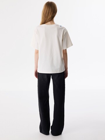T-shirt Twist en beige