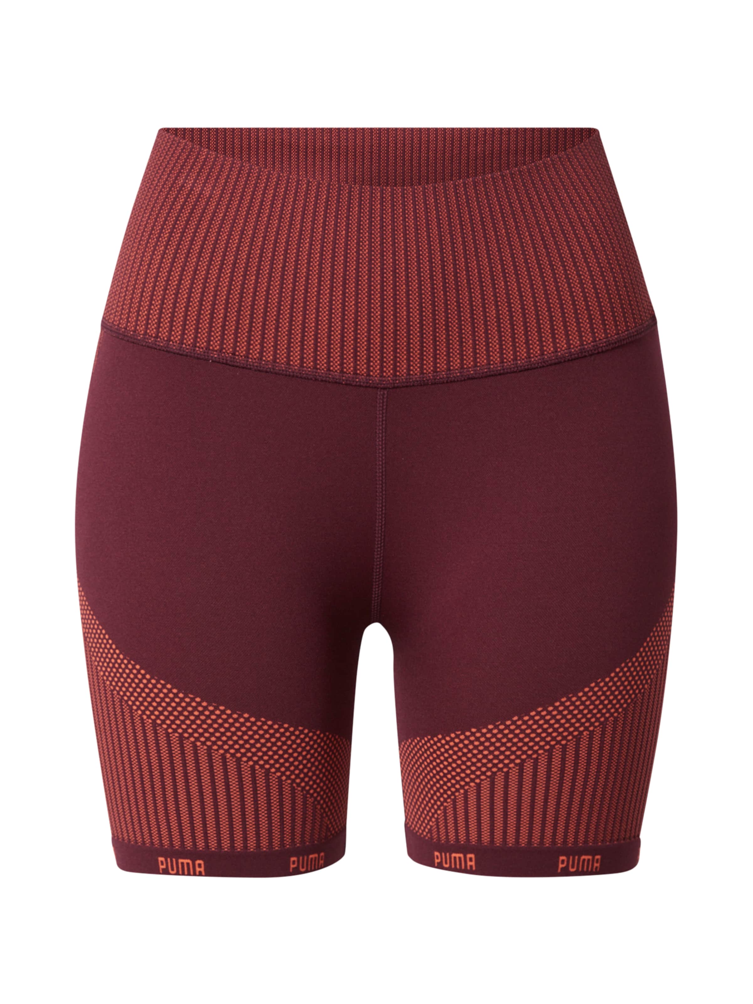 Donna 75xhi PUMA Pantaloni sportivi in Rosso Vino, Rosso Arancione 