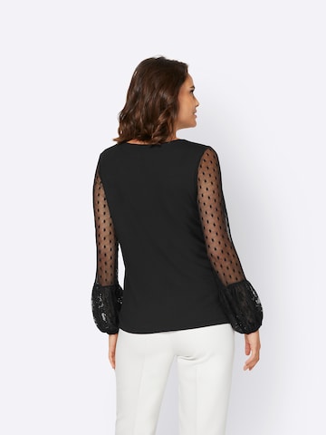 Camicia da donna di heine in nero