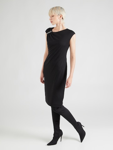 Lauren Ralph Lauren - Vestido de tubo 'FRYER' en negro: frente