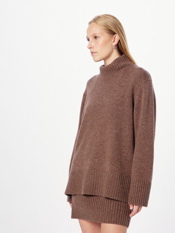 minimum Sweter 'Ellies' w kolorze brązowy: przód