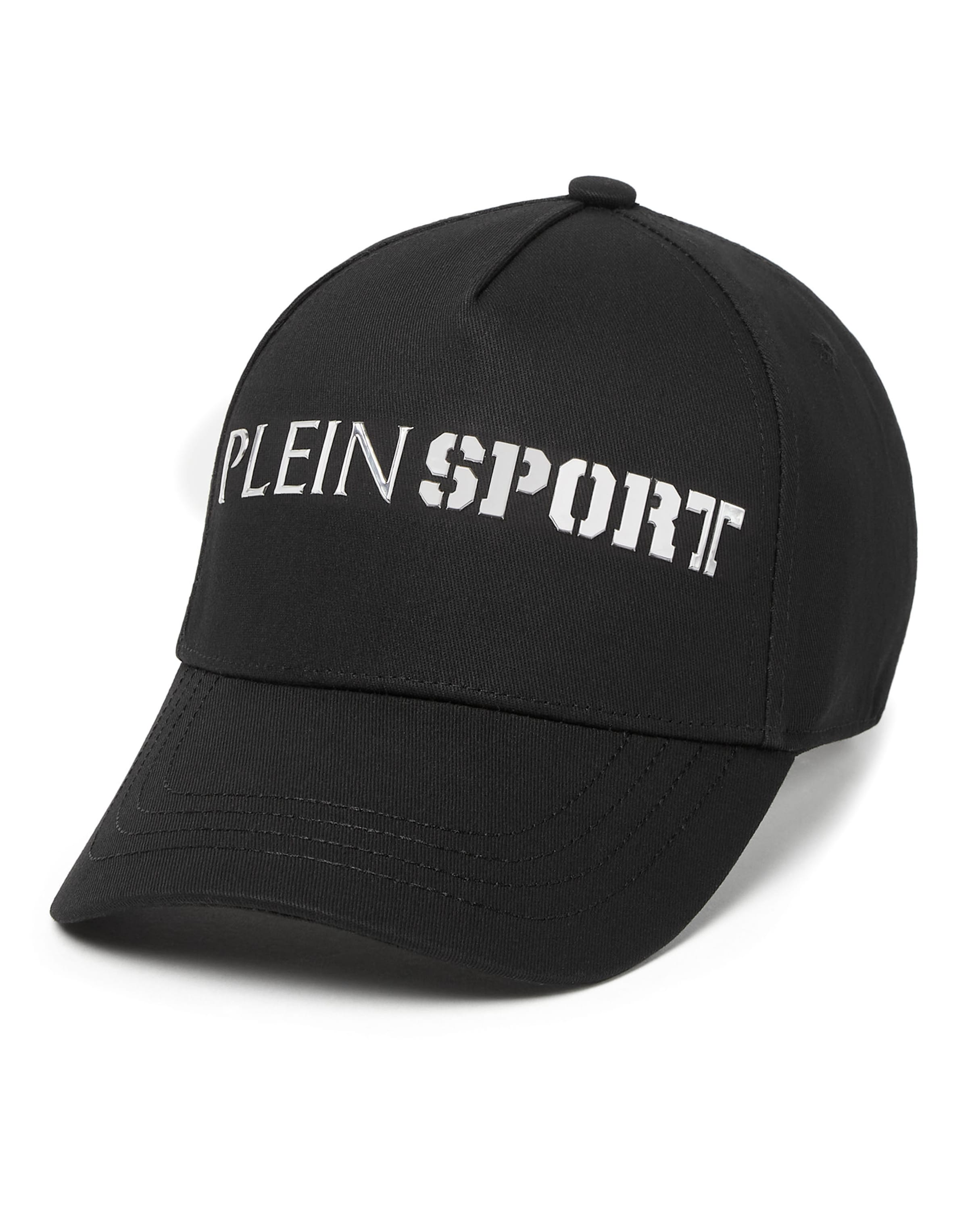 Plein Sport - Boné desportivo em preto: frente