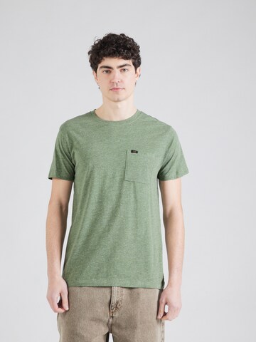 Lee Shirt 'MEDIUM WOBBLY LEE TEE' in Green: front