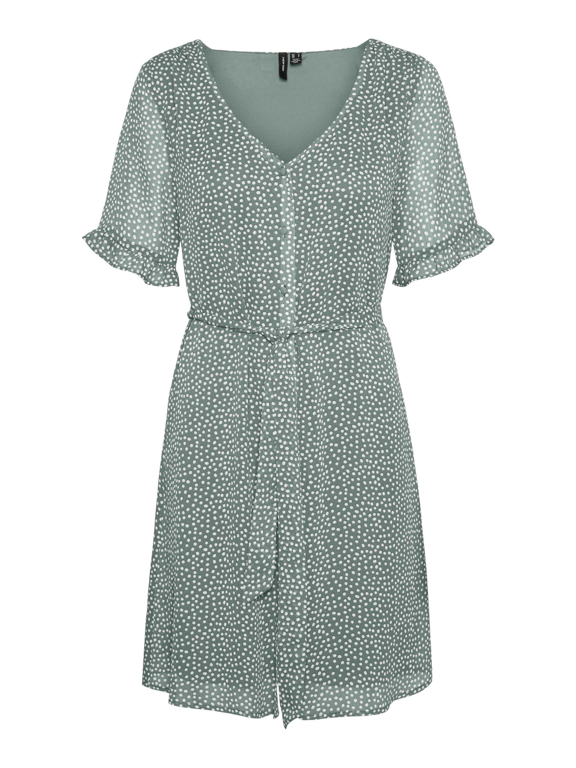 VERO MODA Dress 'CARO' in Green: front