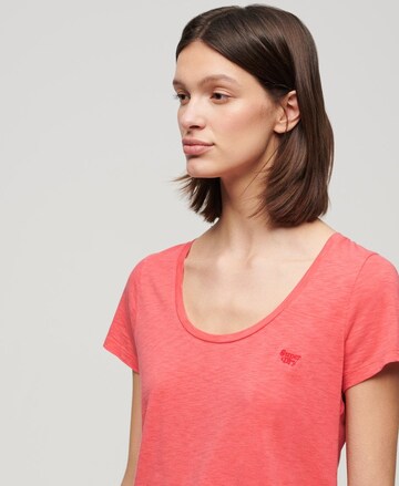 T-shirt Superdry en rose