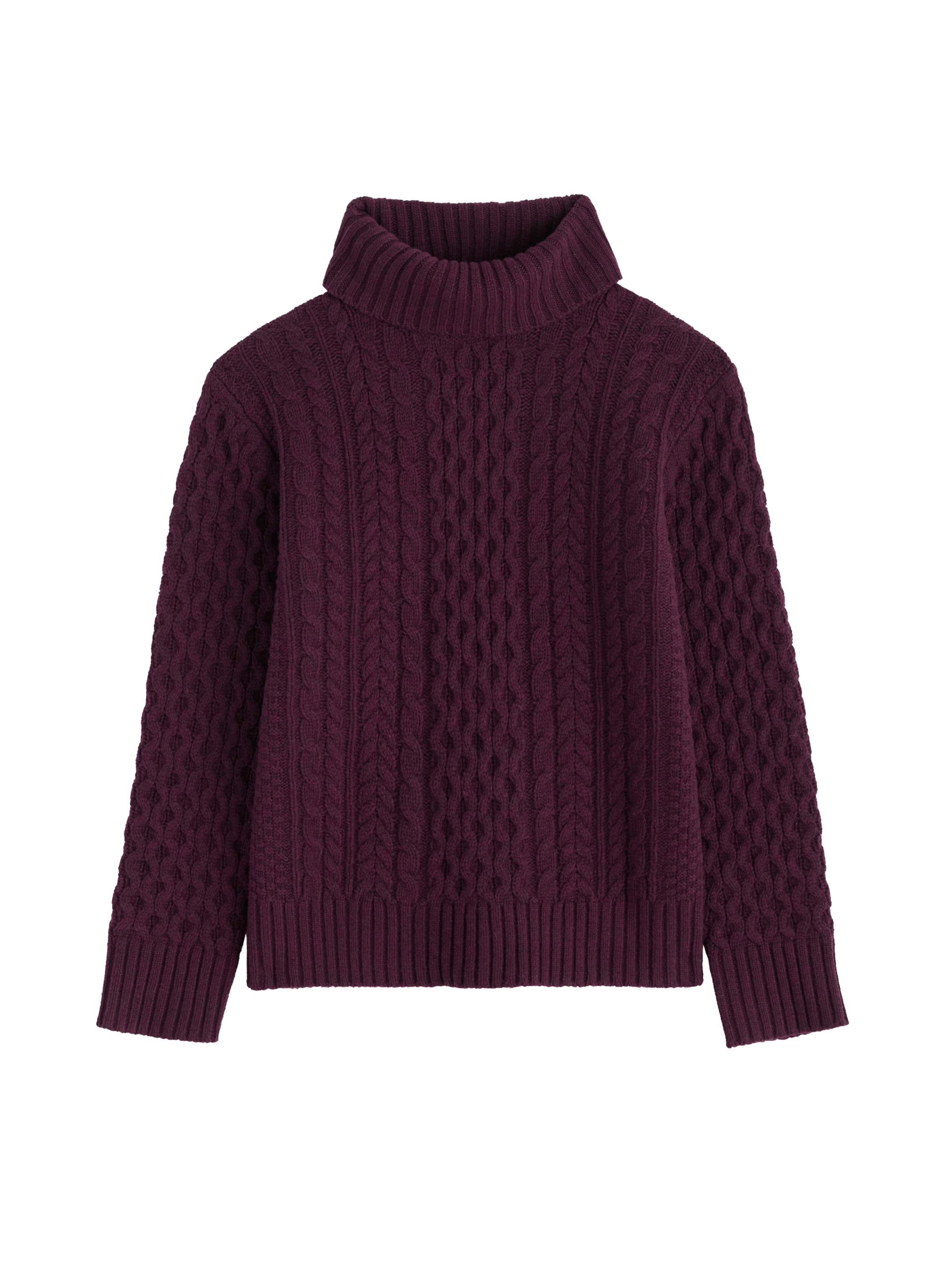 Seasalt Cornwall Pullover  ' Pine Forest' ' in Lila: Vorderseite