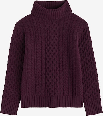 Seasalt Cornwall Neulepaita ' Pine Forest' ' värissä lila: etupuoli