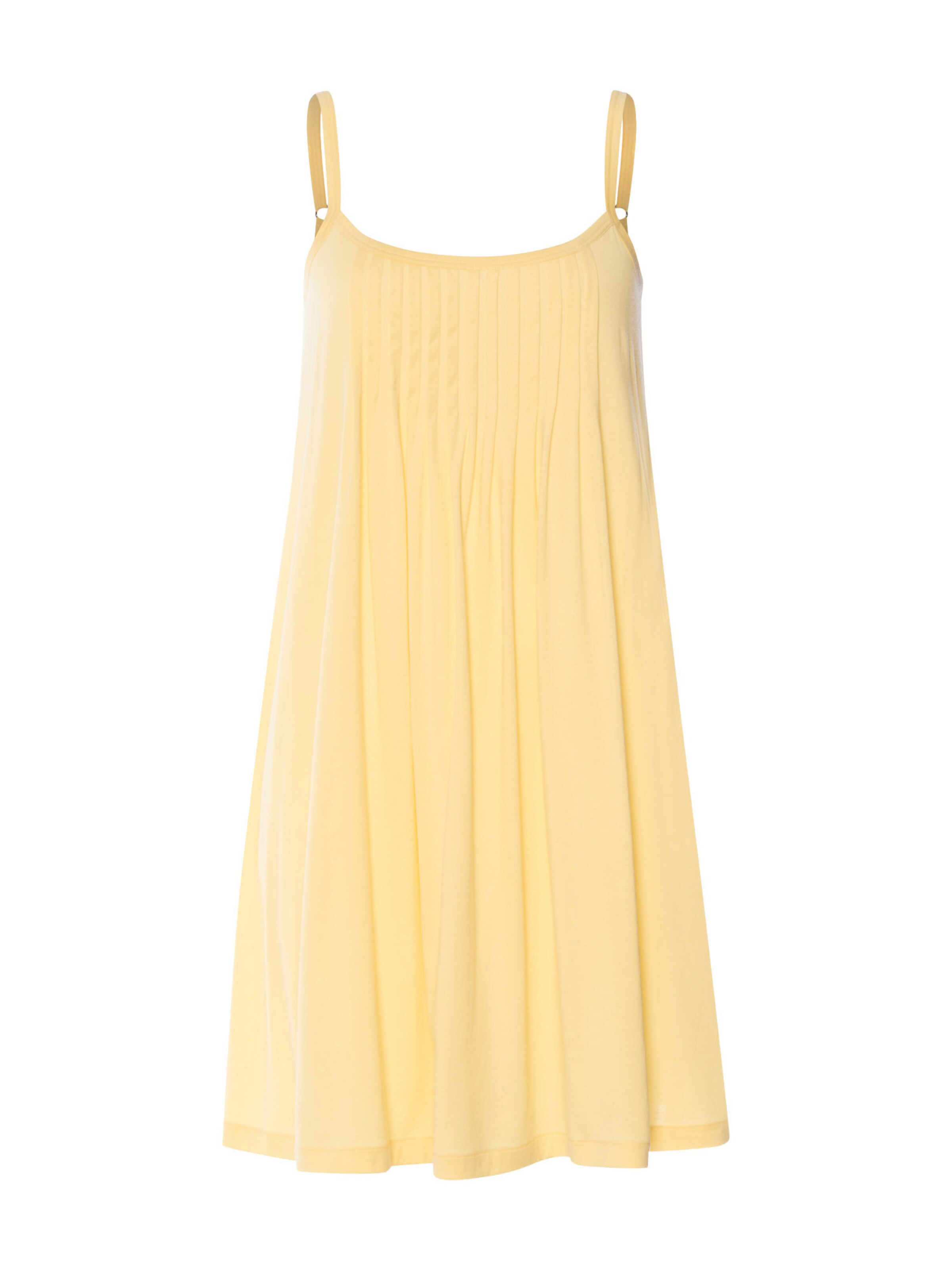 Chemise de nuit ' Juliet ' Hanro en jaune : devant