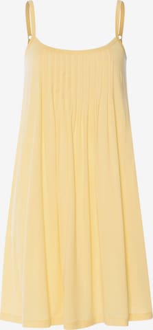 Chemise de nuit ' Juliet ' Hanro en jaune : devant