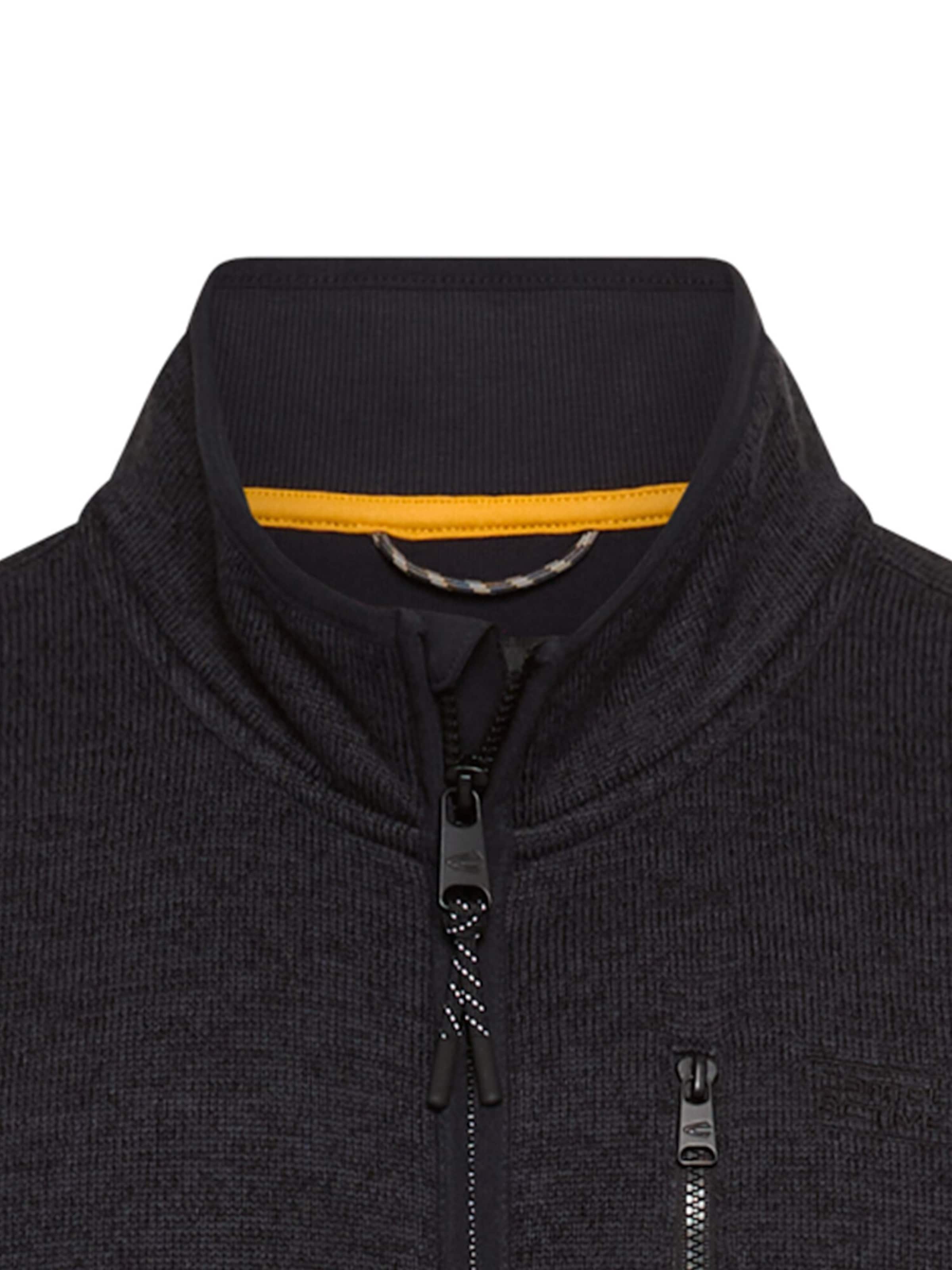 CAMEL ACTIVE Вязаная кофта в Черный