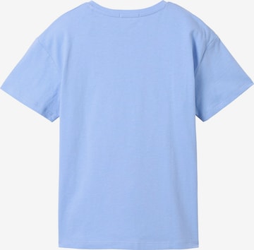 TOM TAILOR Majica | modra barva