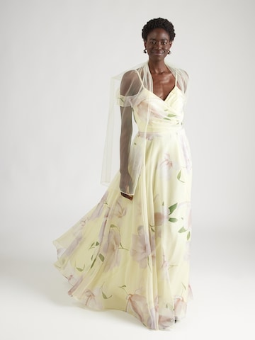 mascara Iltapuku värissä keltainen