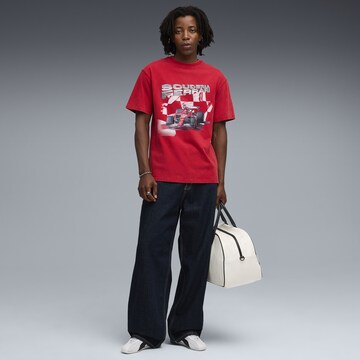 T-Shirt 'Scuderia Ferrari' PUMA en rouge
