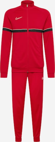 NIKE Trainingspak in Rood: voorkant