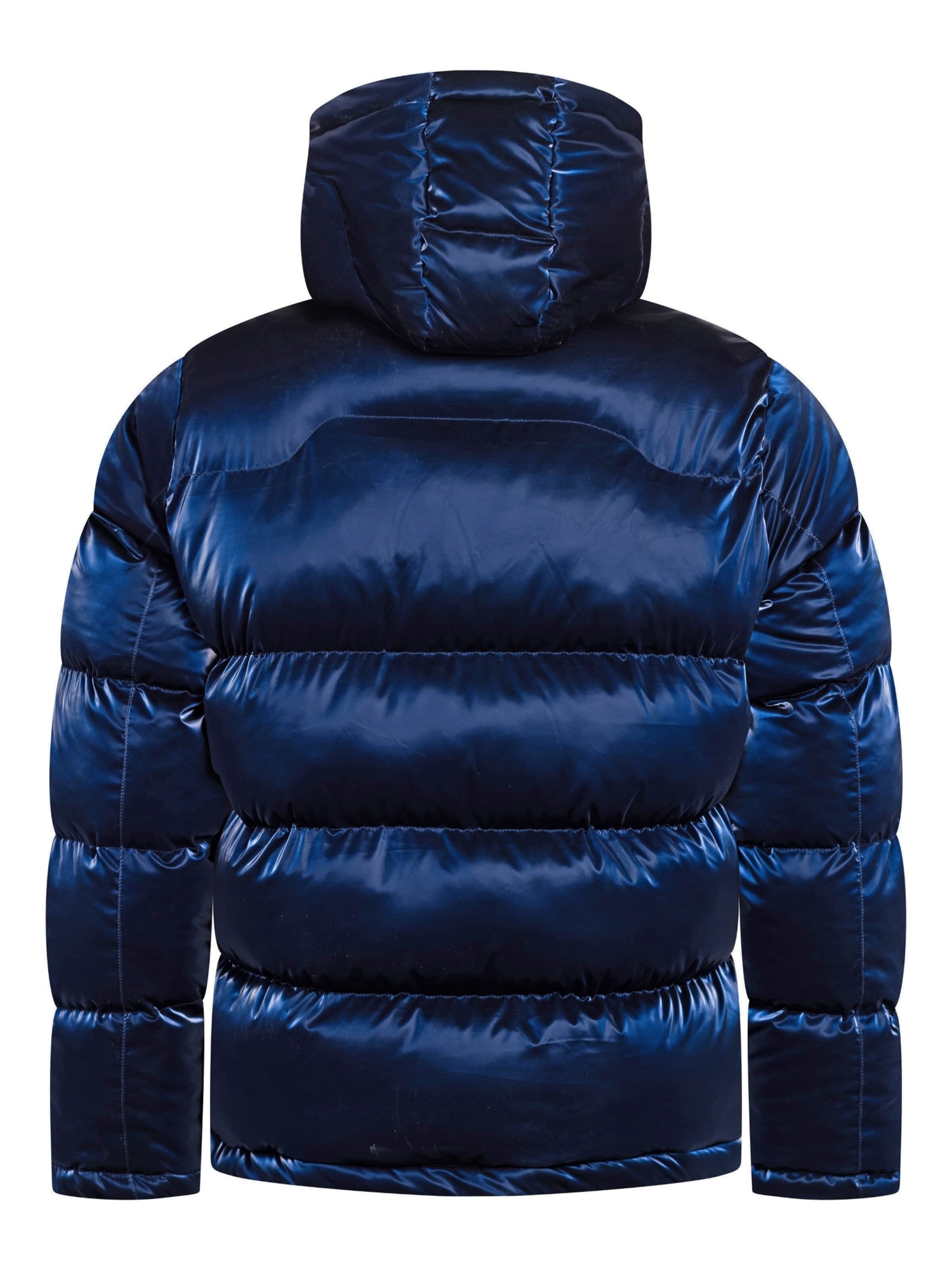 YVZ Denim Winter jacket 'Nebula' in Blue