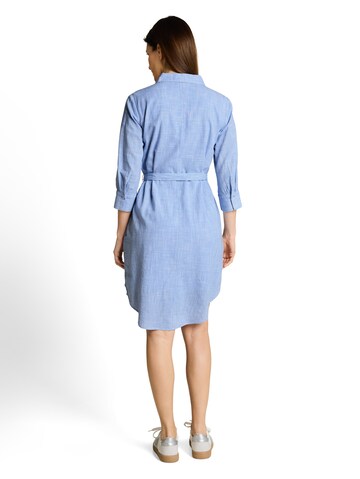 Robe-chemise TOM TAILOR en bleu