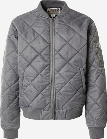 GUESS Originals Kevad-sügisjope, värv hall: eest vaates