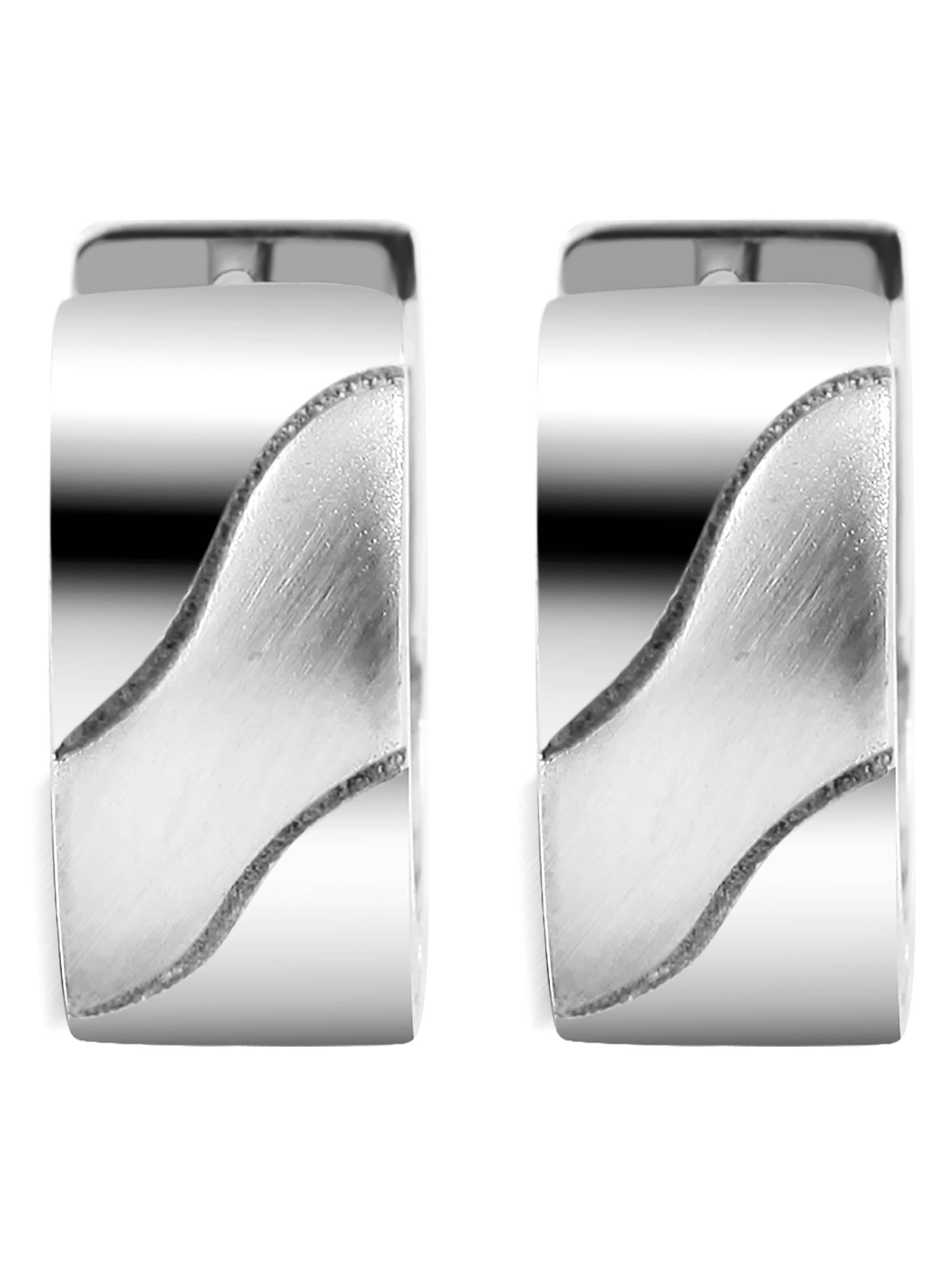 Akzent Earrings 'Smilla, 925 Sterlingsilber, langlebig' in Silver