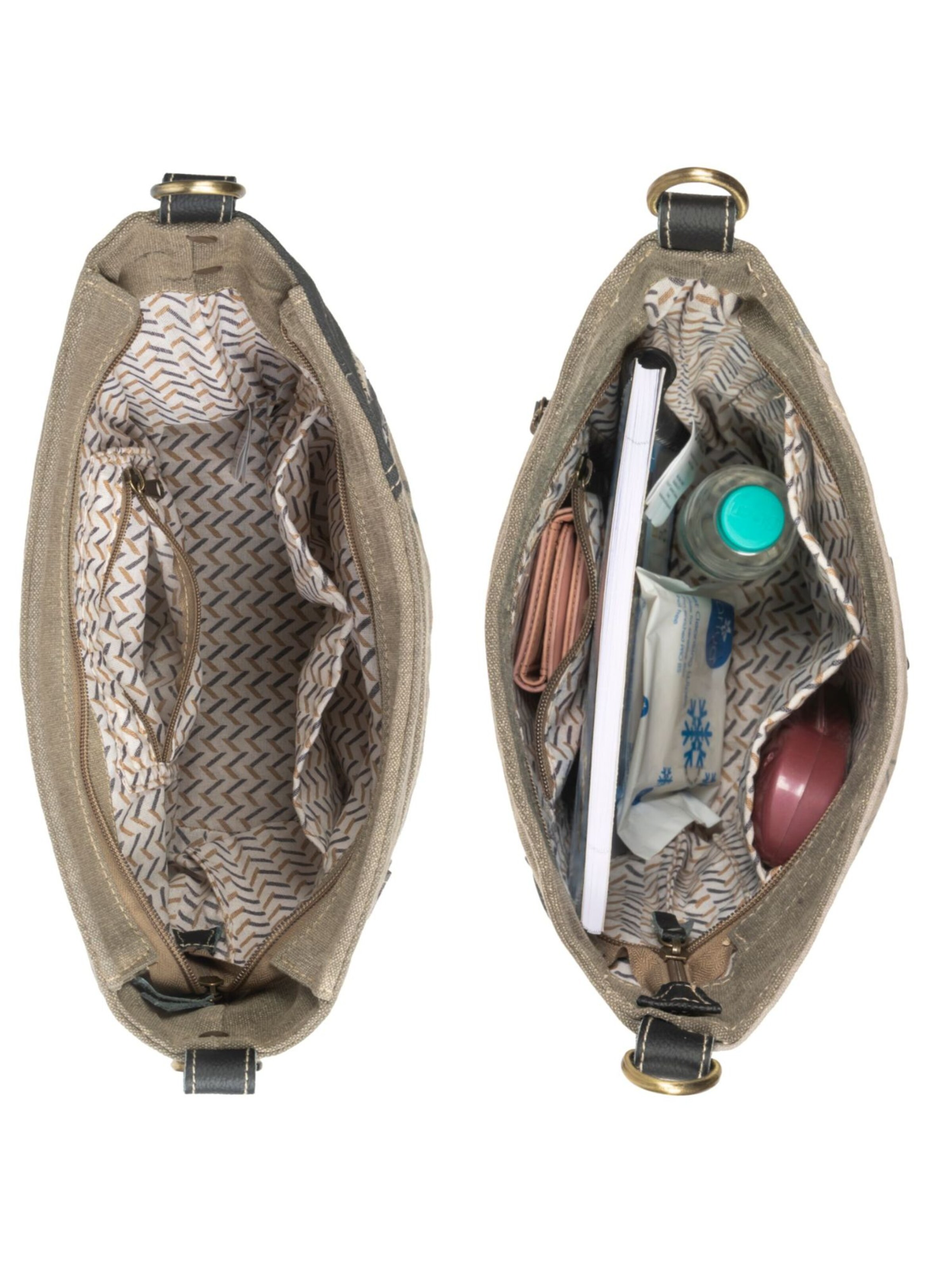 DOMELO Crossbody Bag 'Domelo' in Grey