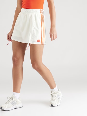 Gonna sportiva 'Dance All-gender Woven' di ADIDAS SPORTSWEAR in bianco: frontale