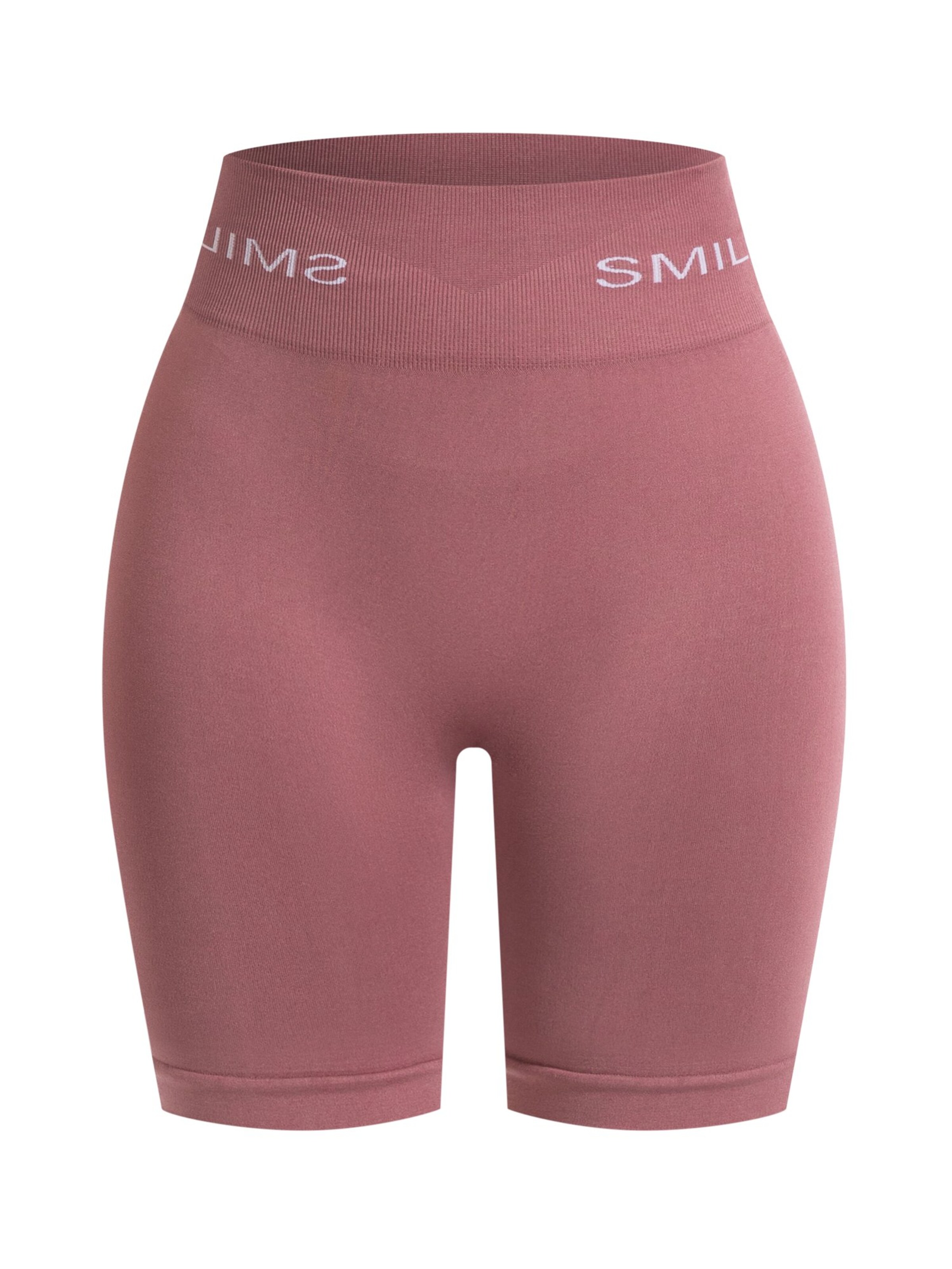 Smilodox Workout Pants in Pink: front
