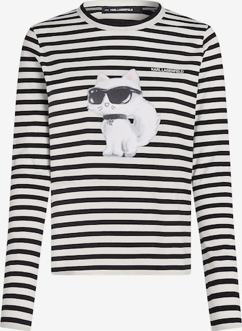 Karl Lagerfeld Paita 'Ikon' värissä musta: etupuoli