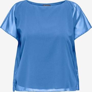 Bluză 'CARCOKO' de la ONLY Carmakoma pe albastru: față