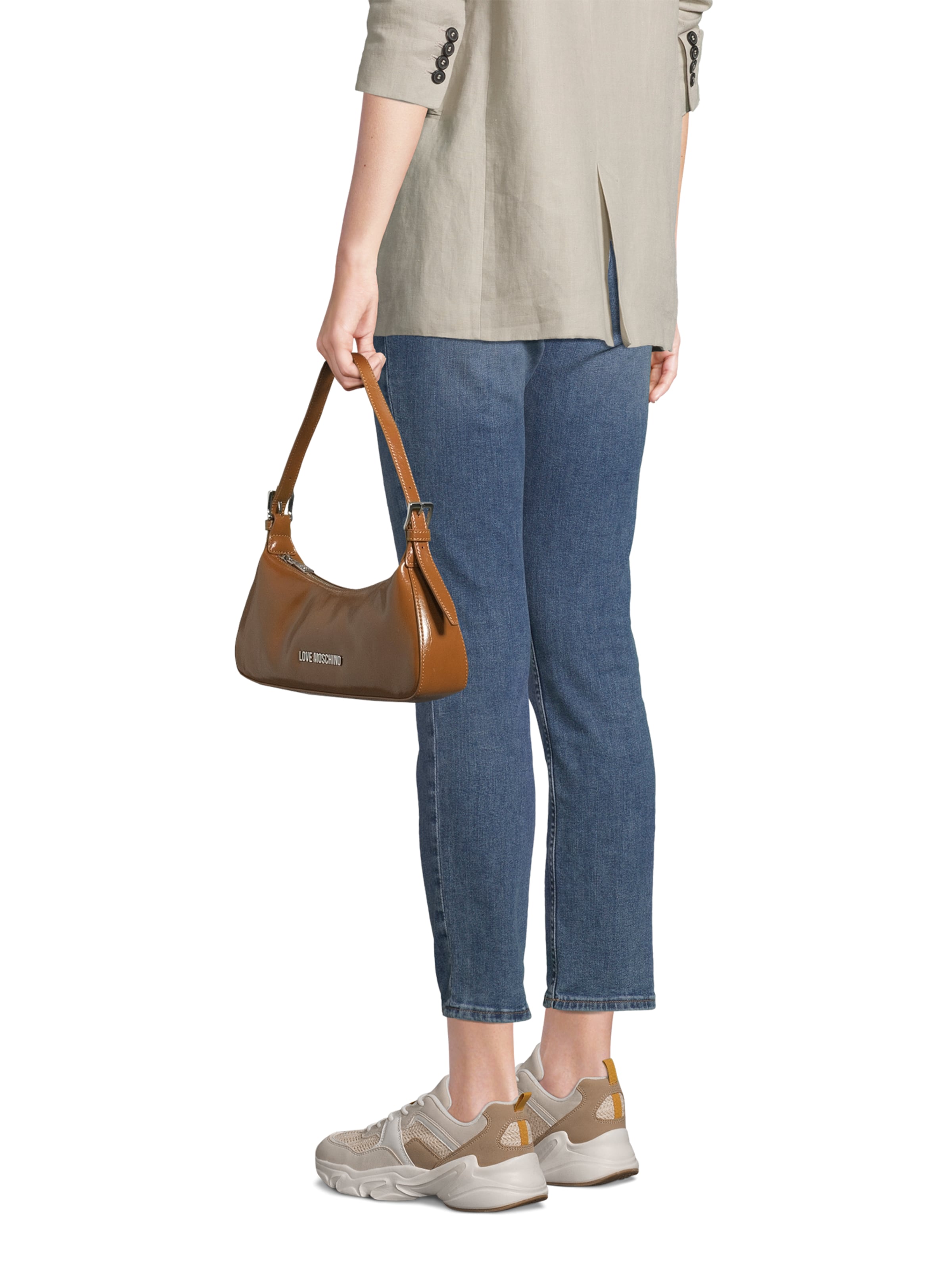 Geantă de umăr de la Love Moschino pe maro