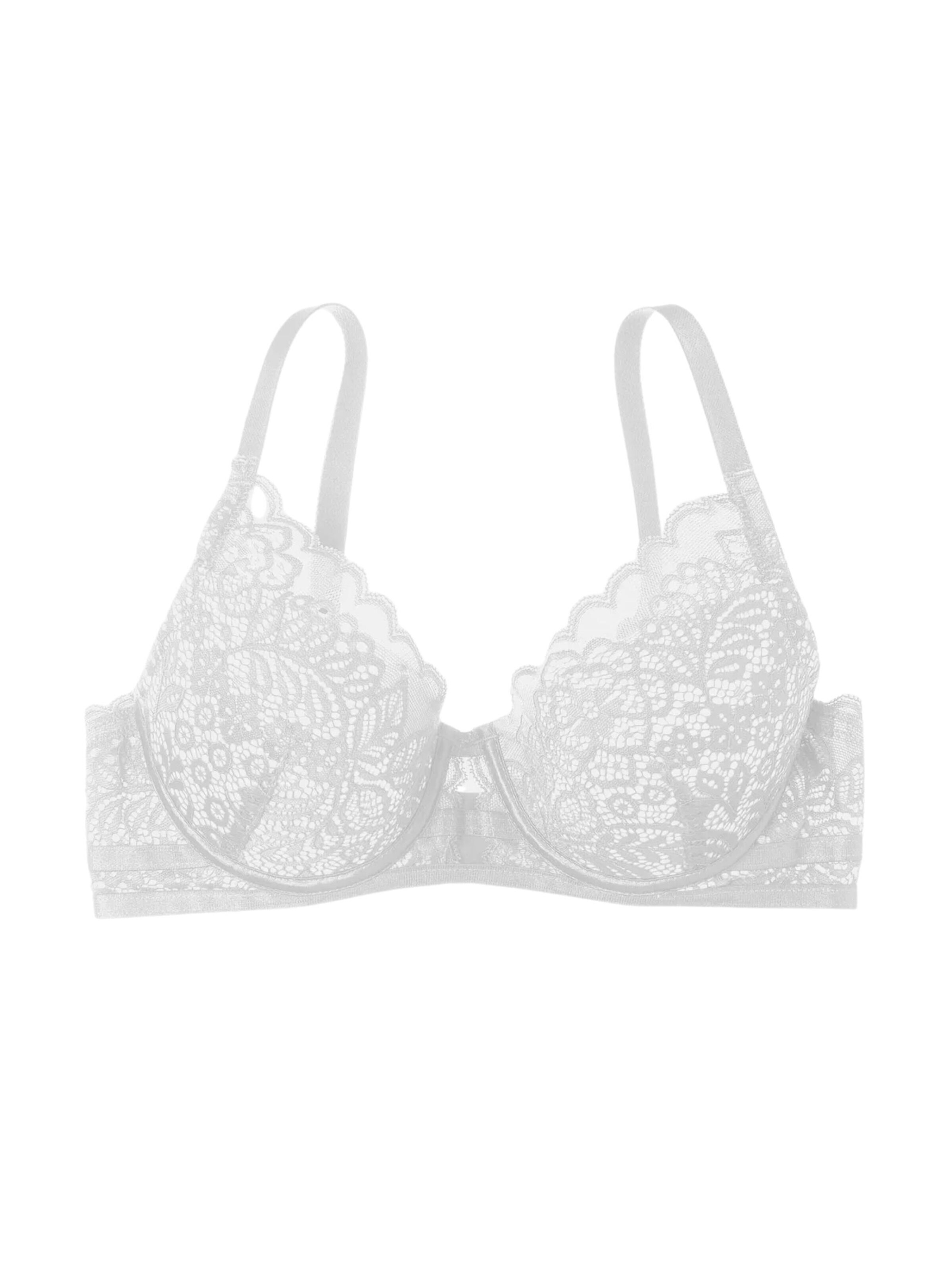 Push-up Reggiseno 'Hint' di Henderson in bianco: frontale