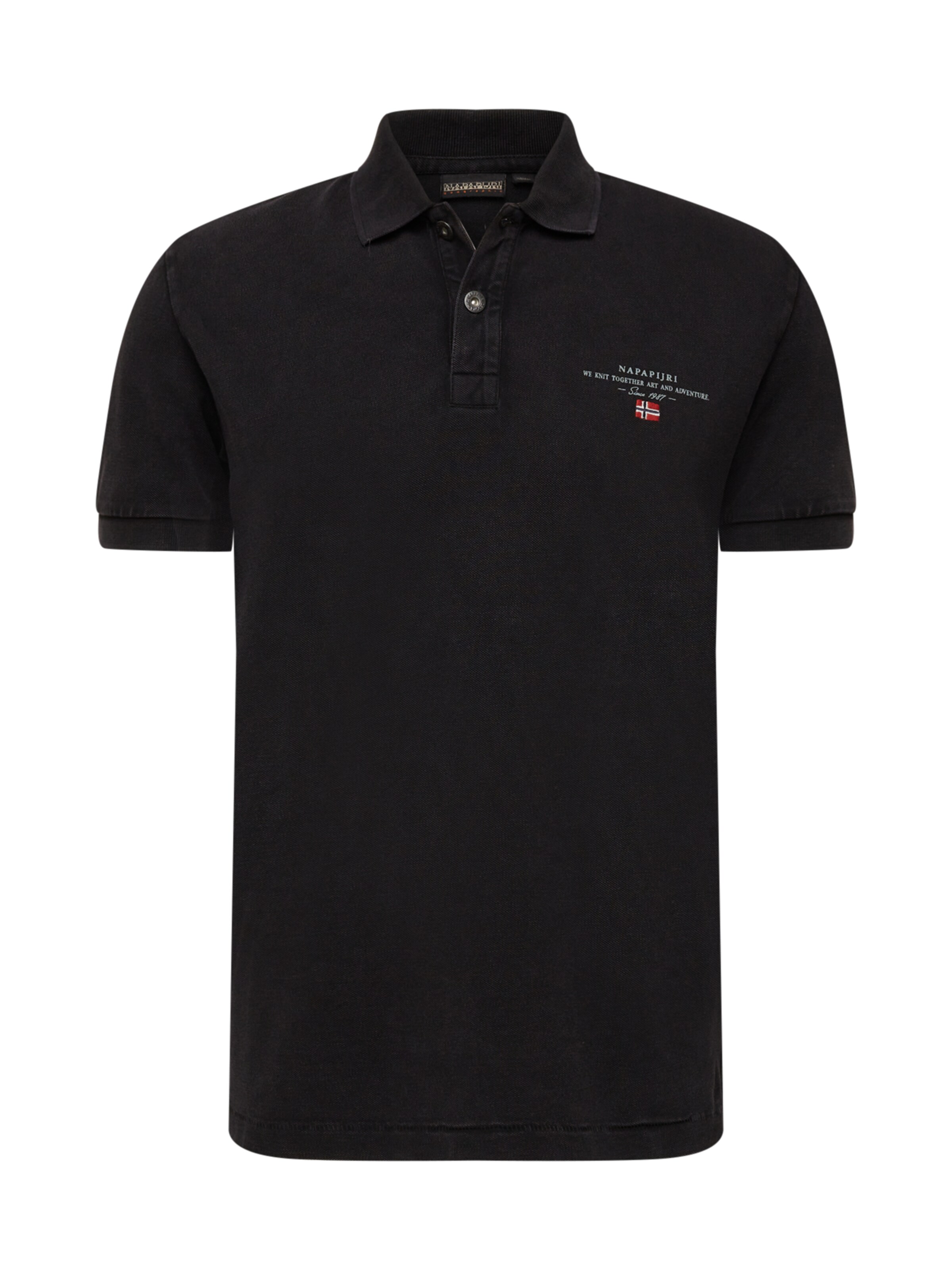 NAPAPIJRI Shirt 'ELBAS' in Black: front