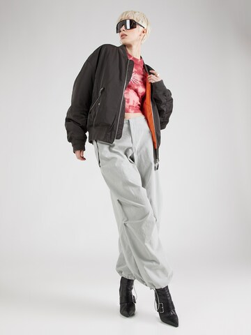 BDG Urban Outfitters Tapered Trousers in Grey
