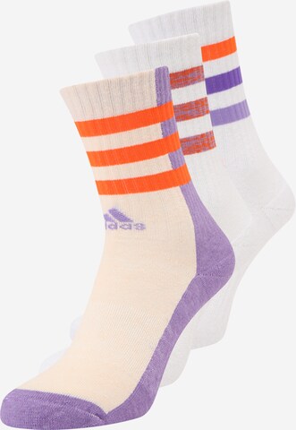 smėlio ADIDAS SPORTSWEAR Sportinės kojinės 'Bold': priekis
