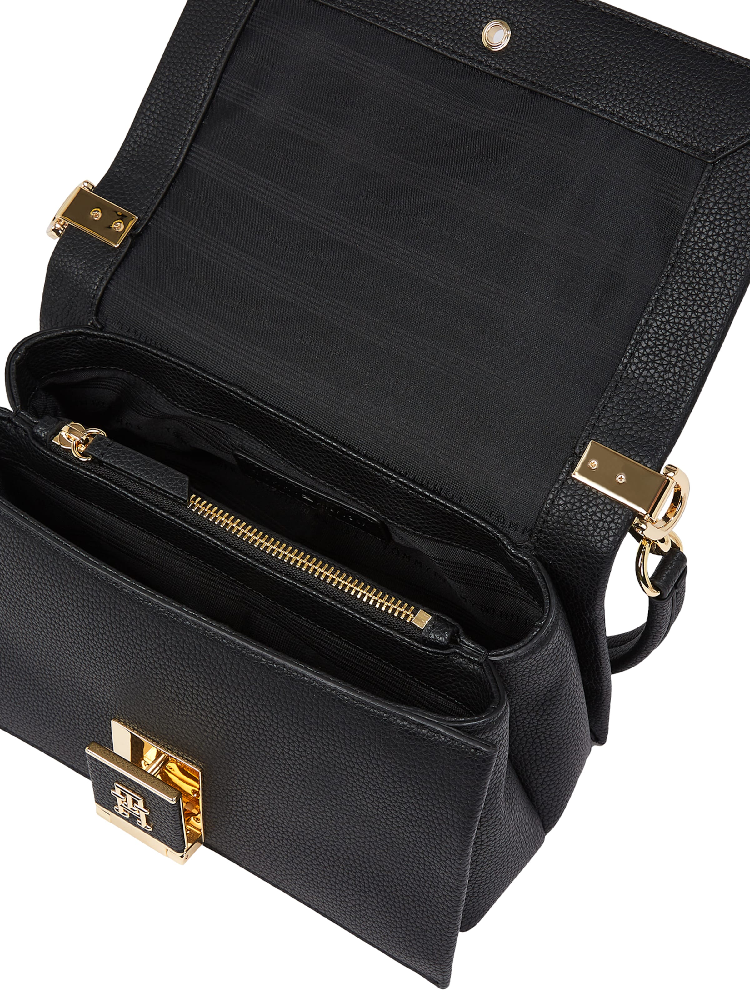 TOMMY HILFIGER Õlakott, värv must