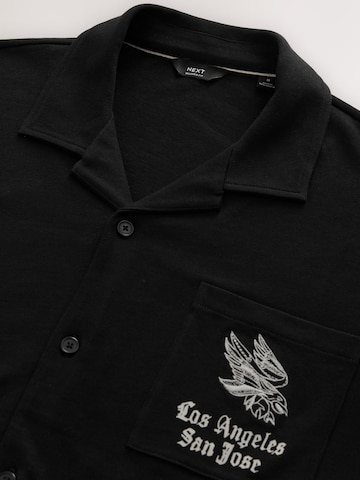 Next - Regular Fit Camisa em preto