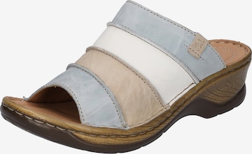 JOSEF SEIBEL Mules 'Catalonia' in Blue: front