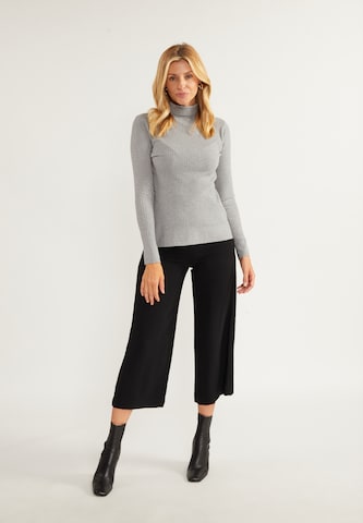 usha BLACK LABEL Sweater 'Nowles' in Grey
