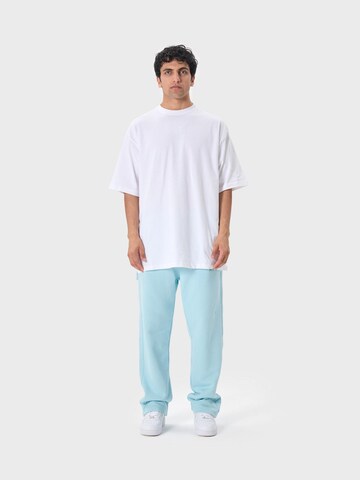 Ossy Homer Loose fit Workout Pants '450 GSM Heavy Cotton' in Blue