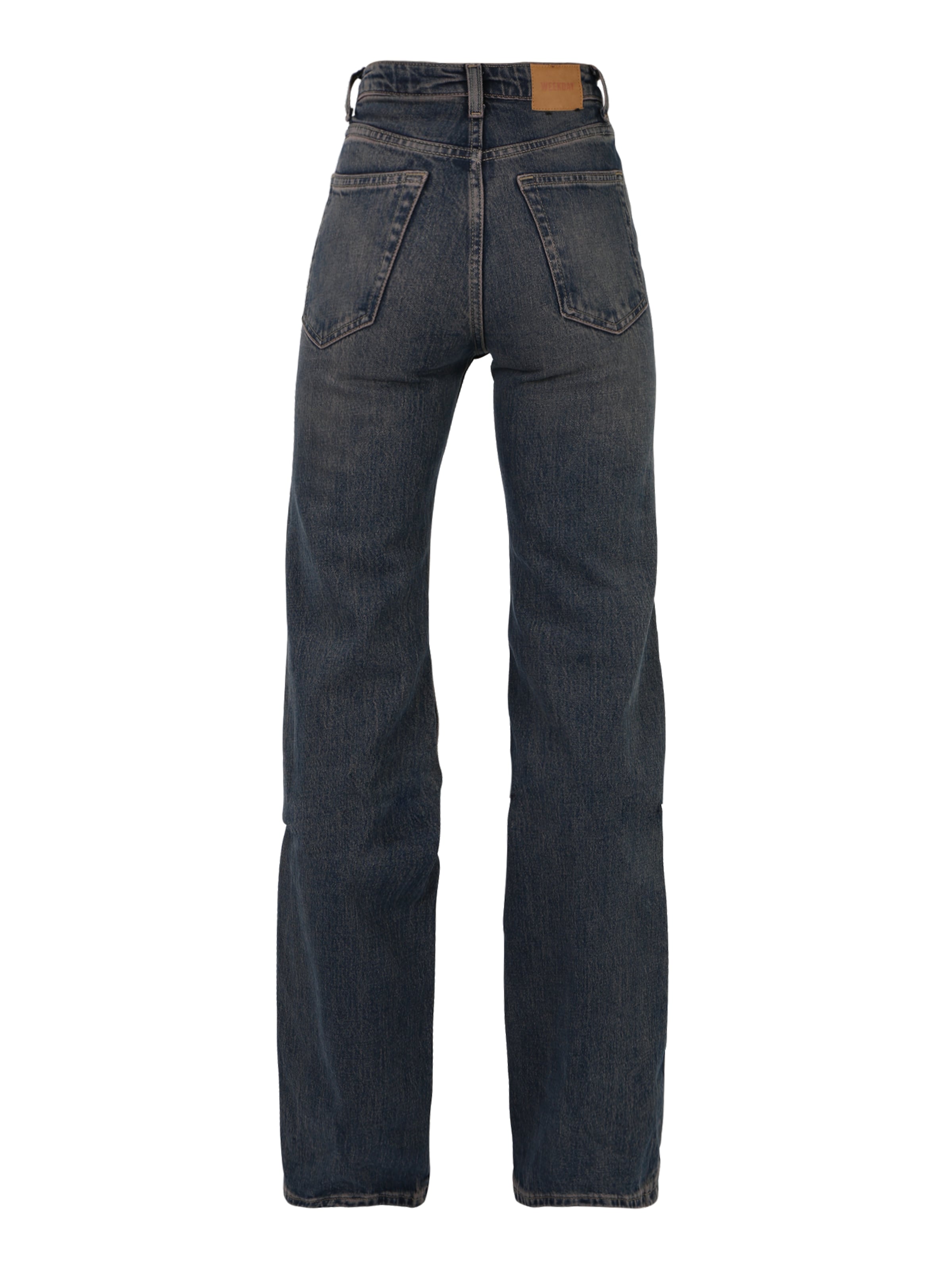 WEEKDAY Rozšírený strih Džínsy 'Glow' - Modrá