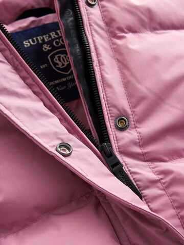 Superdry & Co Vinterjacka i rosa