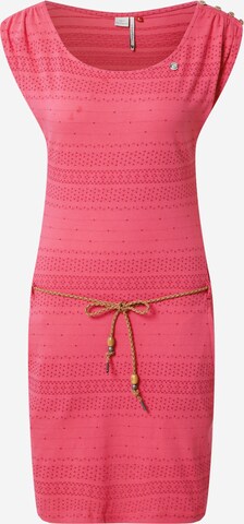 Ragwear Kleid 'Chego' in Pink: predná strana