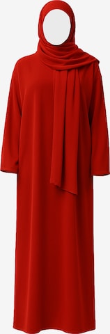 Robe Elara en rouge : devant