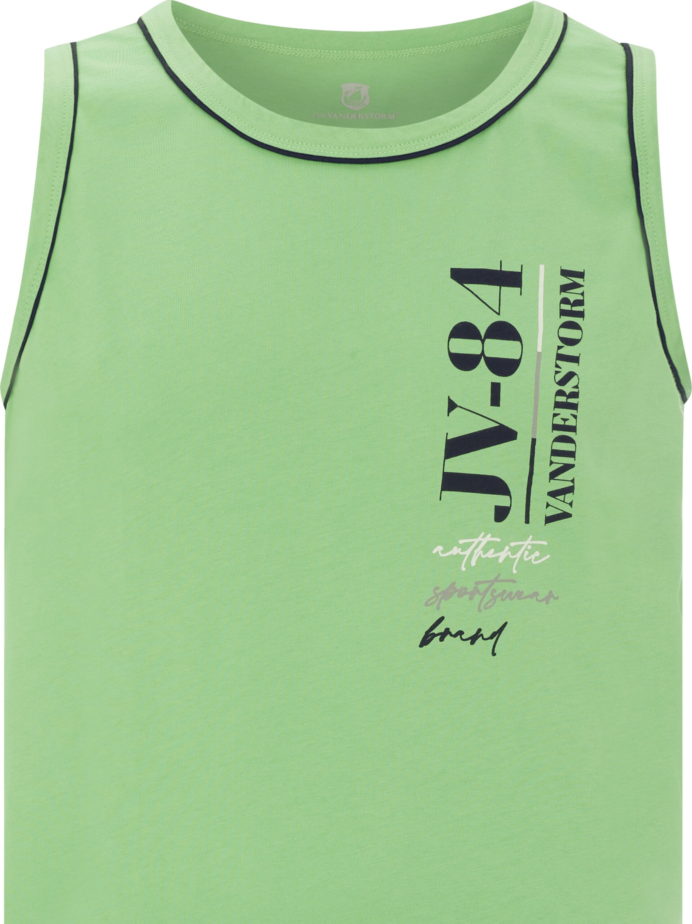 Jan Vanderstorm Shirt 'Findowin' in Green