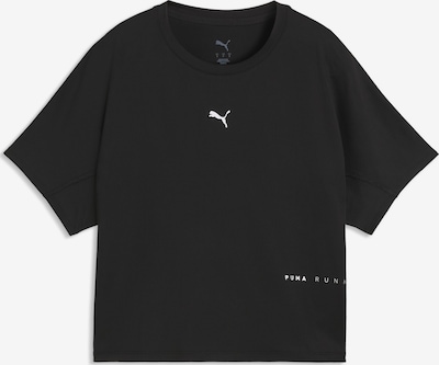 PUMA Performance shirt 'Brightstride Cloudspun' in S in Black / White, Item view